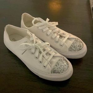Glitter Toe Converse